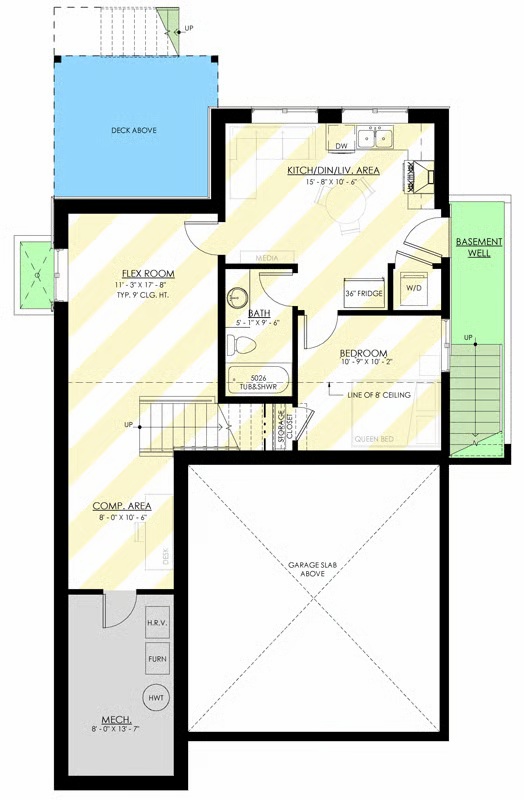 The Solstice Design - Optional Lower Level