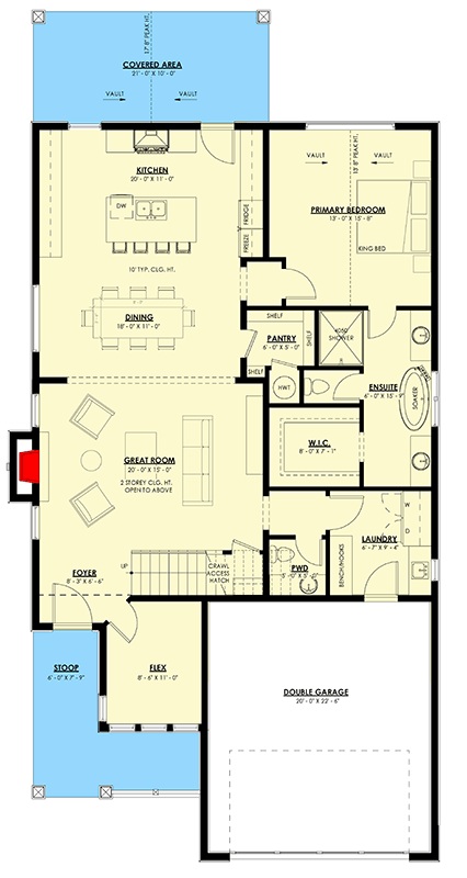 The Summer Wind Design - First Floor