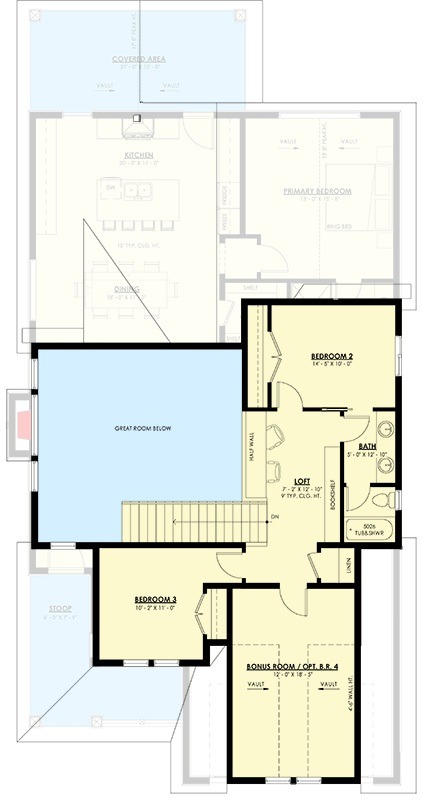 The Summer Wind Design - Second Floor